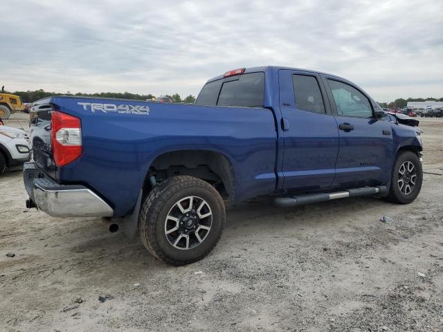 5TFUW5F12EX402372 - 2014 TOYOTA TUNDRA DOUBLE CAB SR/SR5 BLUE photo 3
