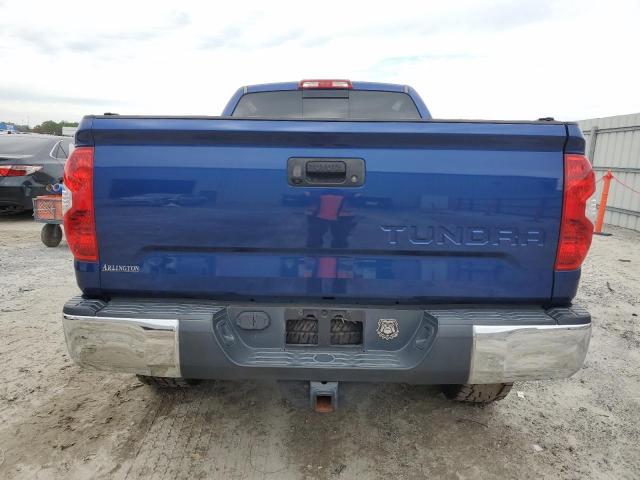 5TFUW5F12EX402372 - 2014 TOYOTA TUNDRA DOUBLE CAB SR/SR5 BLUE photo 6