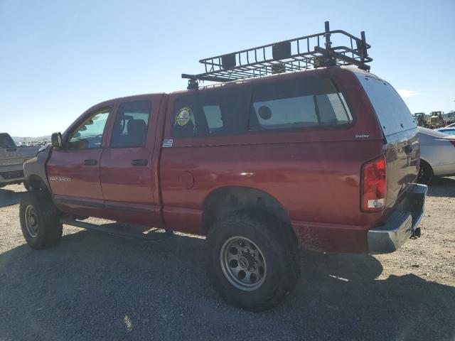 1D7KS28C56J202872 - 2006 DODGE RAM 2500 ST Bordo foto 2