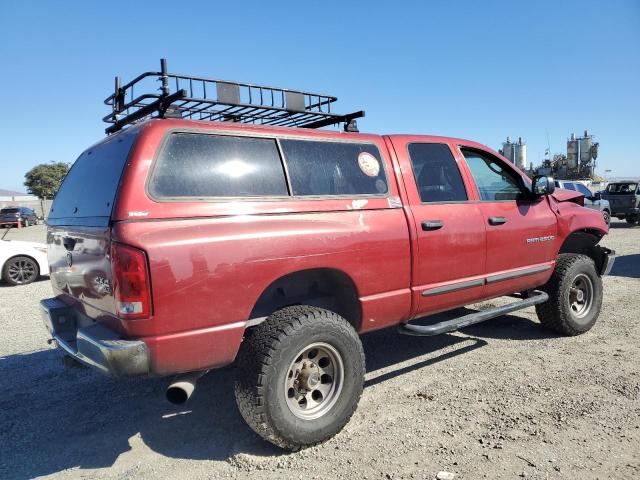 1D7KS28C56J202872 - 2006 DODGE RAM 2500 ST Bordo foto 3