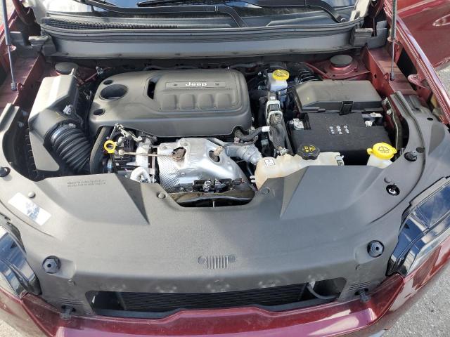 1C4PJMDN1KD453631 - 2019 JEEP CHEROKEE LIMITED ბურგუნდია ფოტო 12