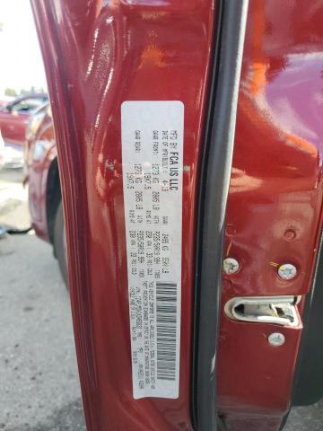 1C4PJMDN1KD453631 - 2019 JEEP CHEROKEE LIMITED ბურგუნდია ფოტო 13