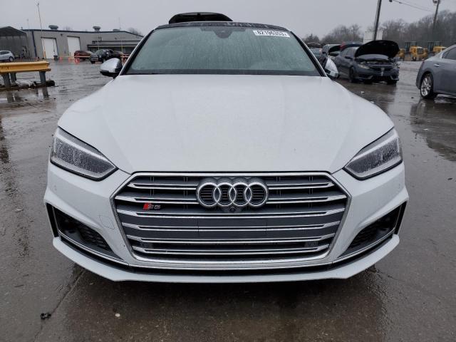 WAUC4CF53JA044122 - 2018 AUDI S5 PRESTIGE WHITE photo 5