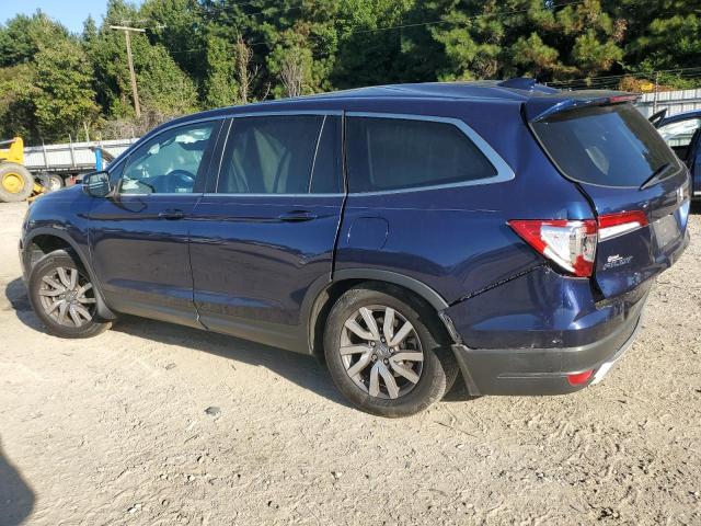 5FNYF5H57NB002870 - 2022 HONDA PILOT EXL BLUE photo 2