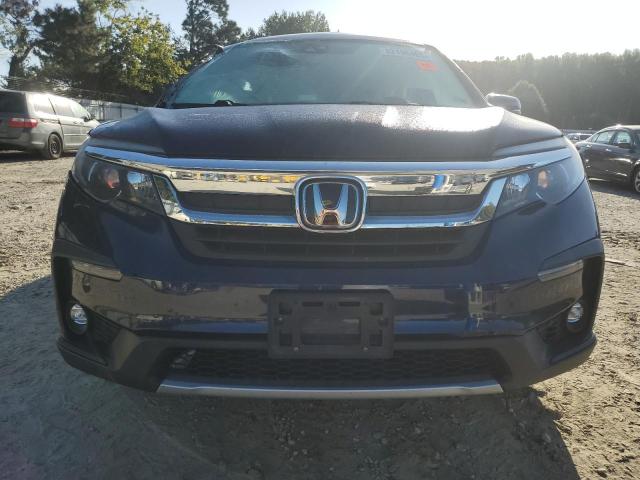 5FNYF5H57NB002870 - 2022 HONDA PILOT EXL BLUE photo 5