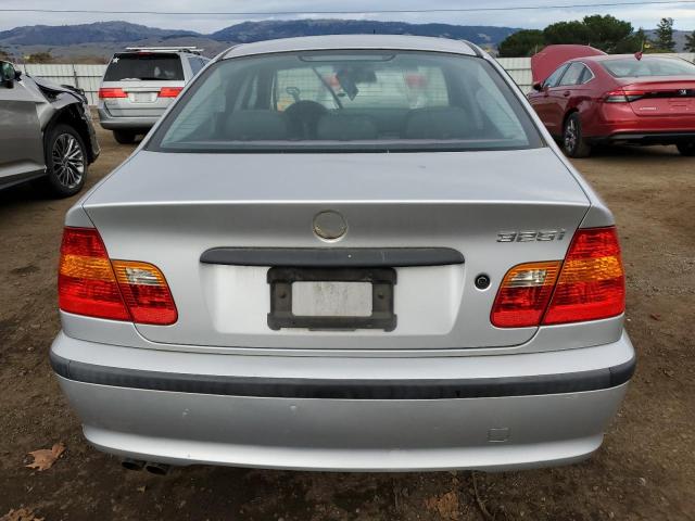 WBAEV33435KX09330 - 2005 BMW 325 I SILVER photo 6