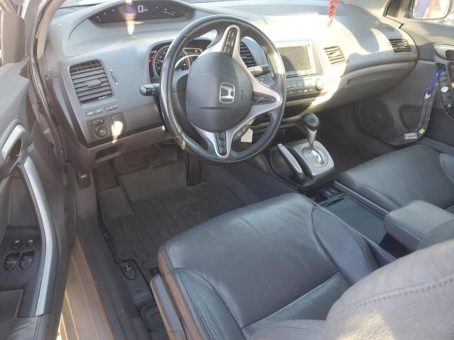 2HGFG12979H508922 - 2009 HONDA CIVIC EXL SILVER photo 8