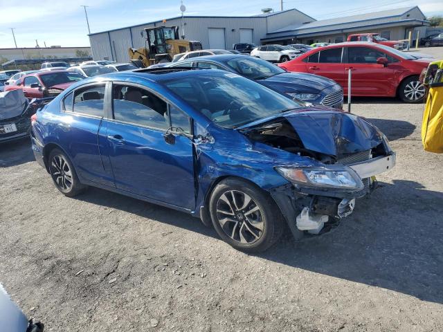 19XFB2F82FE001325 - 2015 HONDA CIVIC EX BLUE photo 4