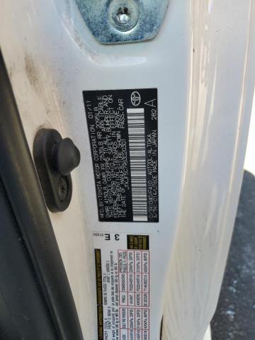 JTKJF5C79B3020301 - 2011 TOYOTA SCION TC 白色 照片 13