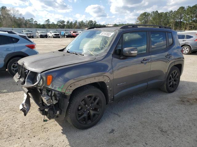 ZACCJABB0HPF21563 - 2017 JEEP RENEGADE LATITUDE GRAY photo 1