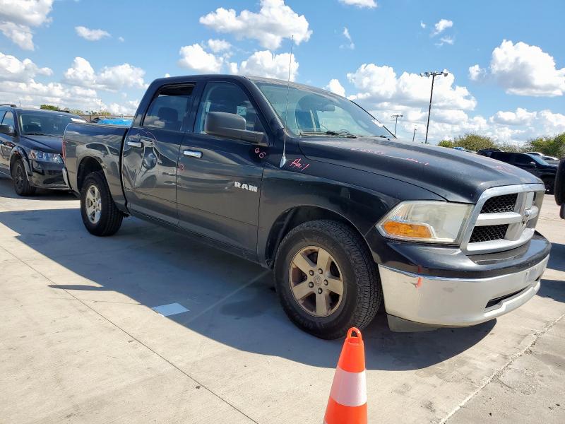 1D7RB1CP9AS206283 - 2010 DODGE RAM 1500 შავი ფოტო 4