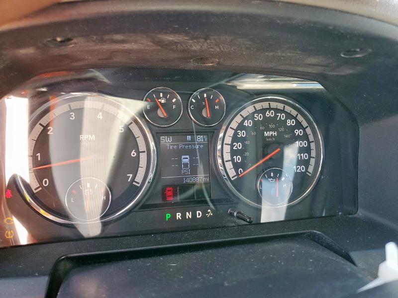 1D7RB1CP9AS206283 - 2010 DODGE RAM 1500 შავი ფოტო 9