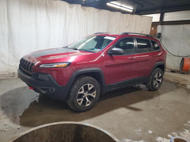 1C4PJMBS6FW735492 - 2015 JEEP CHEROKEE TRAILHAWK BURGUNDY photo 1