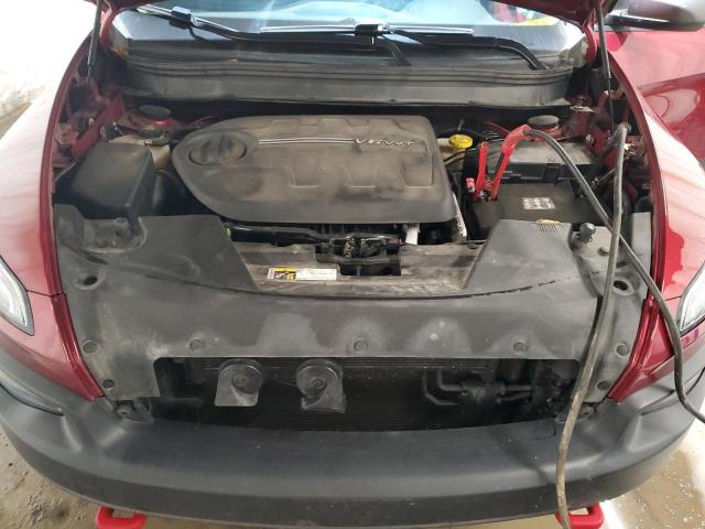 1C4PJMBS6FW735492 - 2015 JEEP CHEROKEE TRAILHAWK ბურგუნდია ფოტო 12