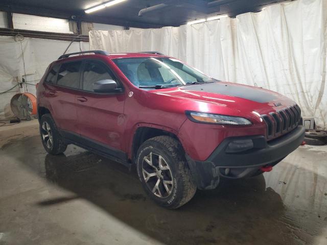 1C4PJMBS6FW735492 - 2015 JEEP CHEROKEE TRAILHAWK ბურგუნდია ფოტო 4