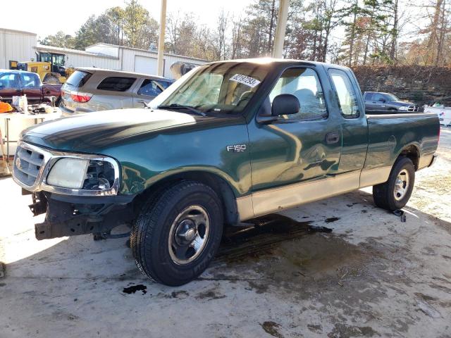 1FTZX1724YNB73227 - 2000 FORD F150 GREEN photo 1