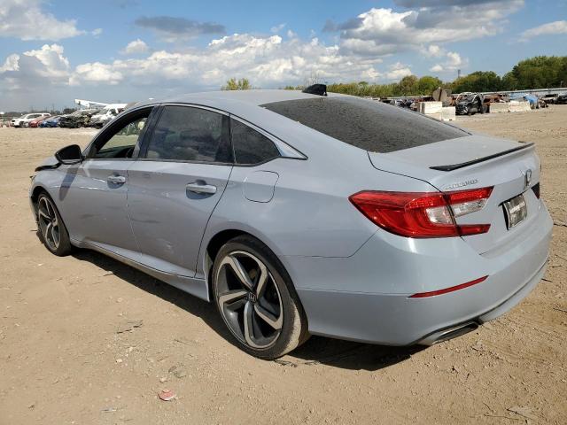1HGCV1F30MA059959 - 2021 HONDA ACCORD SPORT GRAY photo 2