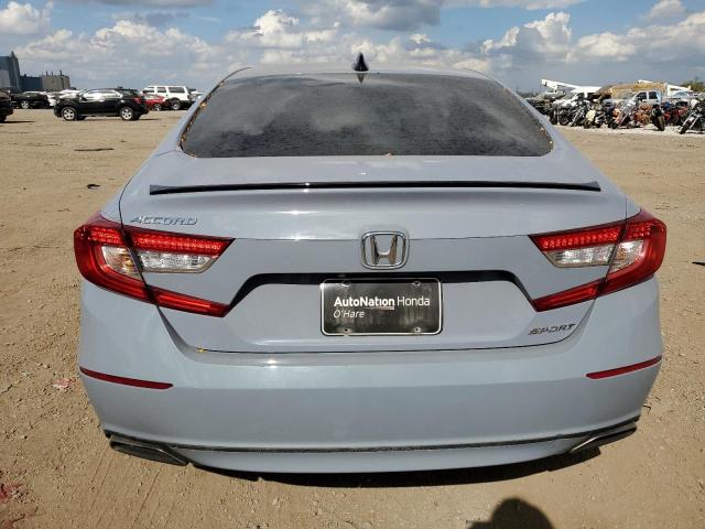 1HGCV1F30MA059959 - 2021 HONDA ACCORD SPORT GRAY photo 6