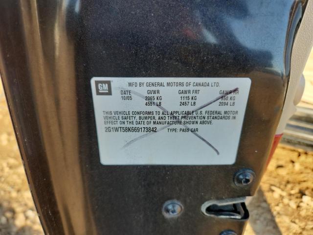 2G1WD58C089247135 - 2008 CHEVROLET IMPALA SUPER SPORT BLACK photo 12