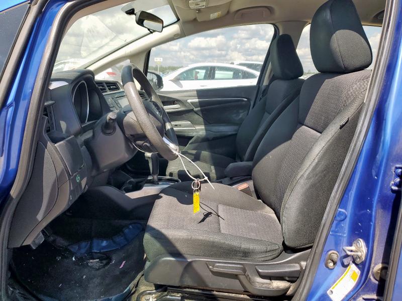 3HGGK5H40KM701605 - 2019 HONDA FIT LX Көк фото 7