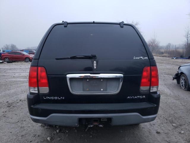 5LMEU88H24ZJ39754 - 2004 LINCOLN AVIATOR 黑色 照片 6