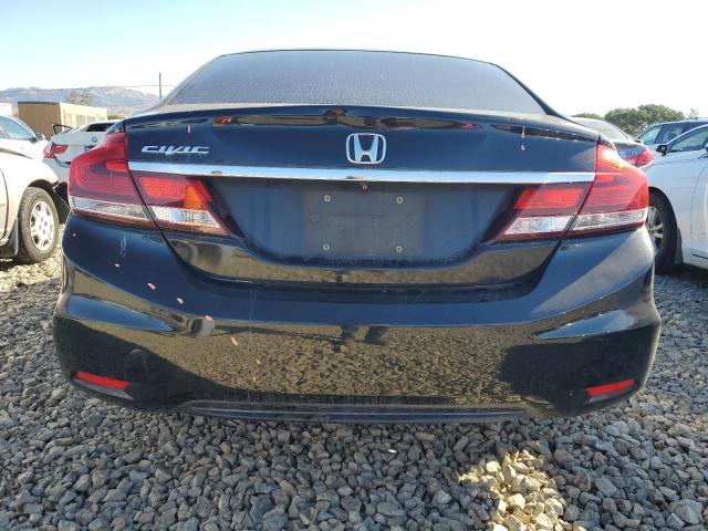 2HGFB2F89DH532041 - 2013 HONDA CIVIC EX შავი ფოტო 6