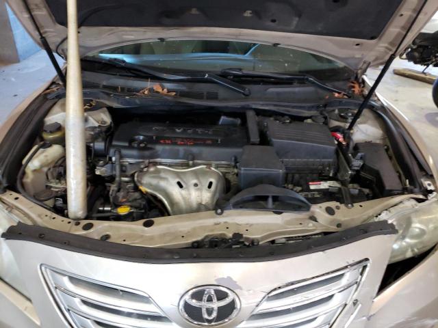 4T1BE46K18U730882 - 2008 TOYOTA CAMRY CE GRAY photo 11