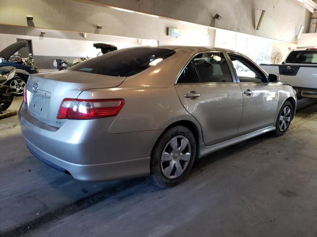 4T1BE46K18U730882 - 2008 TOYOTA CAMRY CE GRAY photo 3