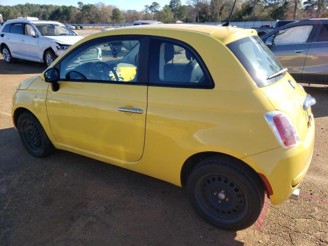 3C3CFFAR3DT740053 - 2013 FIAT 500 POP YELLOW photo 2