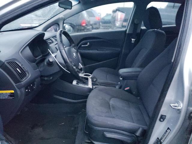 KNADN5A38D6222956 - 2013 KIA RIO EX SILVER photo 7