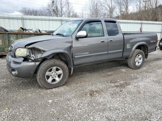 5TBBT44125S469260 - 2005 TOYOTA TUNDRA ACCESS CAB SR5 GRAY photo 1