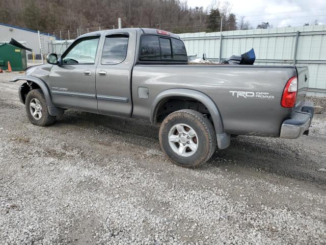 5TBBT44125S469260 - 2005 TOYOTA TUNDRA ACCESS CAB SR5 GRAY photo 2