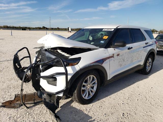 1FM5K8AC0PGC21991 - 2023 FORD EXPLORER POLICE INTERCEPTOR 白色 照片 1