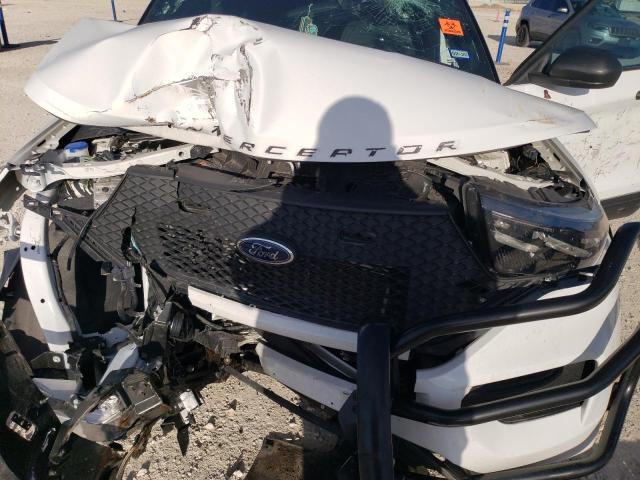 1FM5K8AC0PGC21991 - 2023 FORD EXPLORER POLICE INTERCEPTOR 白色 照片 12