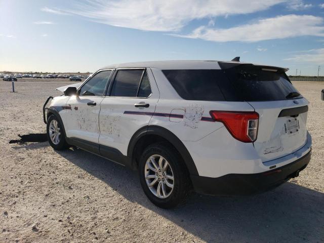 1FM5K8AC0PGC21991 - 2023 FORD EXPLORER POLICE INTERCEPTOR 白色 照片 2