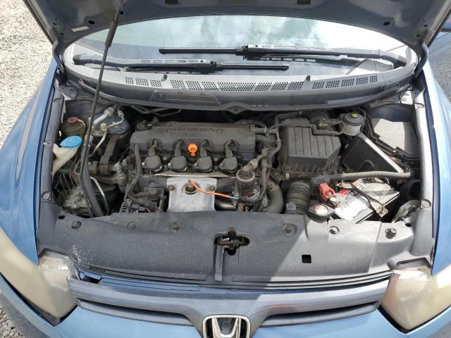 2HGFG12608H567492 - 2008 HONDA CIVIC LX 蓝色 照片 11