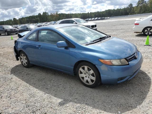 2HGFG12608H567492 - 2008 HONDA CIVIC LX 蓝色 照片 4
