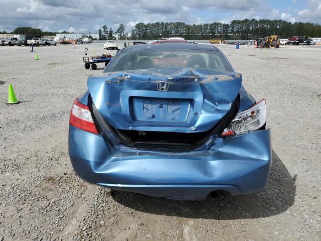 2HGFG12608H567492 - 2008 HONDA CIVIC LX 蓝色 照片 6