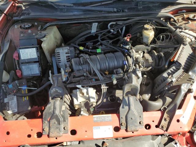 2G1WH55K619237098 - 2001 CHEVROLET IMPALA LS أحمر صورة 11