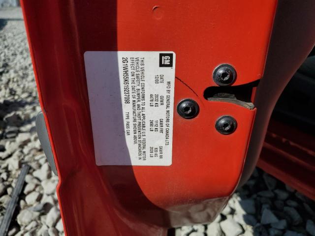 2G1WH55K619237098 - 2001 CHEVROLET IMPALA LS أحمر صورة 12