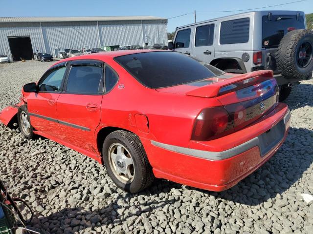 2G1WH55K619237098 - 2001 CHEVROLET IMPALA LS أحمر صورة 2