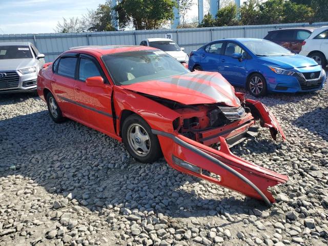 2G1WH55K619237098 - 2001 CHEVROLET IMPALA LS أحمر صورة 4