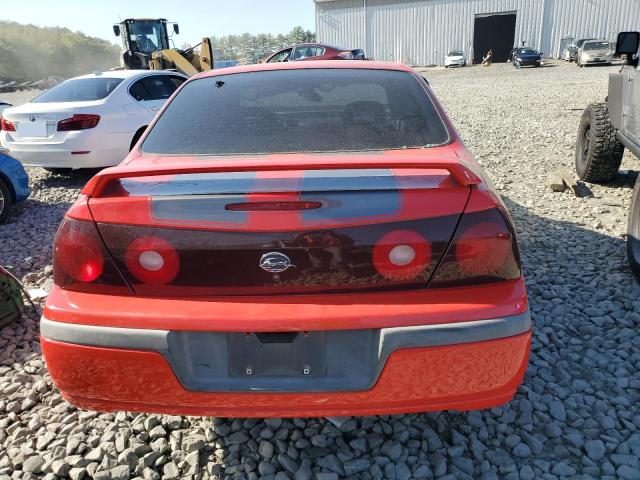 2G1WH55K619237098 - 2001 CHEVROLET IMPALA LS أحمر صورة 6