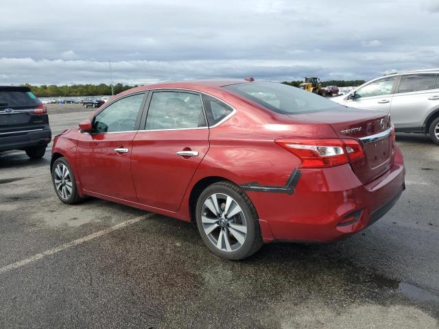 3N1AB7AP0KY394310 - 2019 NISSAN SENTRA S 红色 照片 2