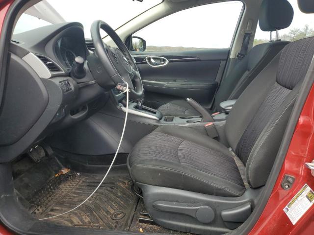 3N1AB7AP0KY394310 - 2019 NISSAN SENTRA S 红色 照片 7