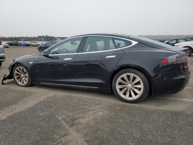 5YJSA1E43GF157279 - 2016 TESLA MODEL S BLACK photo 2