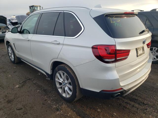 5UXKR0C54E0K50935 - 2014 BMW X5 XDRIVE35I WHITE photo 2