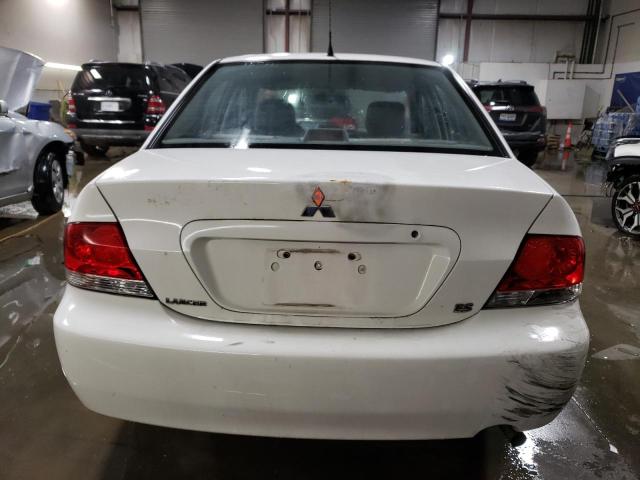 JA3AJ26E85U034668 - 2005 MITSUBISHI LANCER ES WHITE photo 6