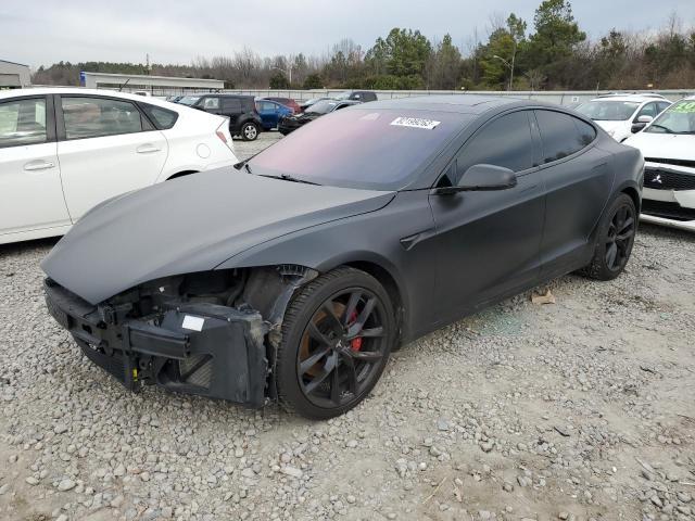 5YJSA1E25JF244168 - 2018 TESLA MODEL S BLACK photo 1