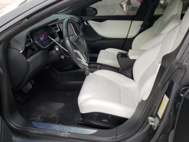 5YJSA1E25JF244168 - 2018 TESLA MODEL S შავი ფოტო 7